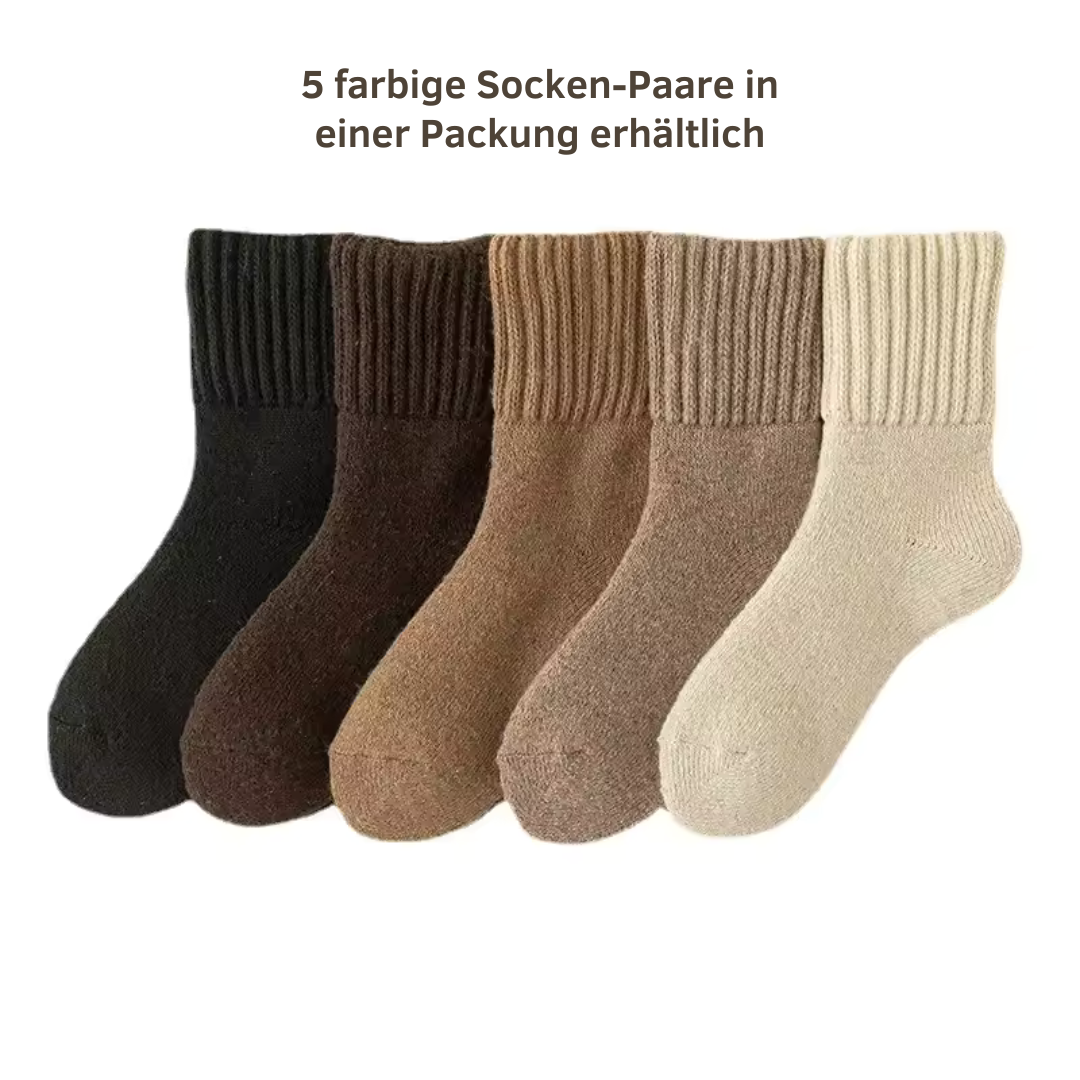Kuschelige Wintersocken (5 Paare)