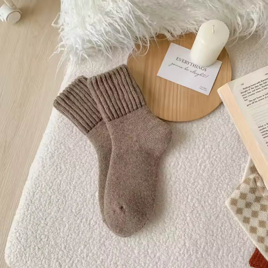 Kuschelige Wintersocken (5 Paare)