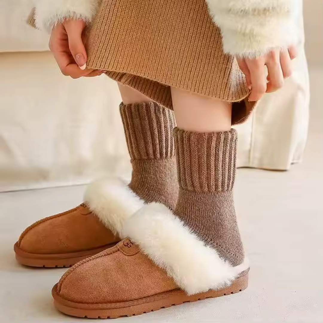 Kuschelige Wintersocken (5 Paare)