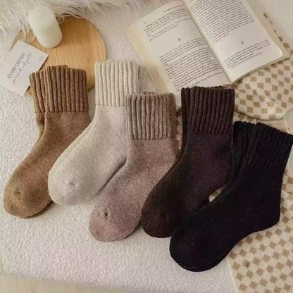 Kuschelige Wintersocken (5 Paare)