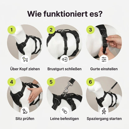 Anti-Zug Hundegeschirr